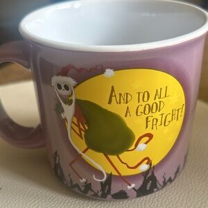 Santa jack skellington coffee mug